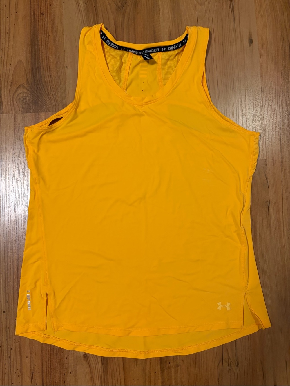 Under Armour Women’s Bright Yellow/Gold Orange Performance Tank